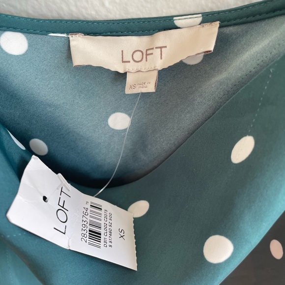 LOFT cowl neck satin top - Picture 5 of 5